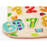 *Hape Number Peg Puzzle